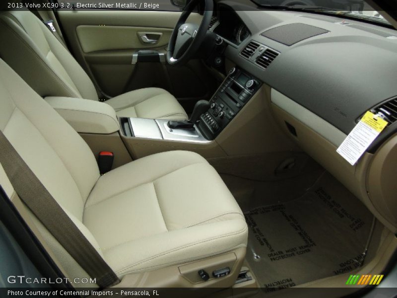 Electric Silver Metallic / Beige 2013 Volvo XC90 3.2