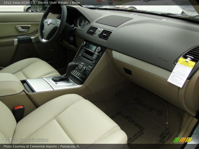 Electric Silver Metallic / Beige 2013 Volvo XC90 3.2