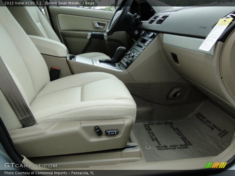 Electric Silver Metallic / Beige 2013 Volvo XC90 3.2