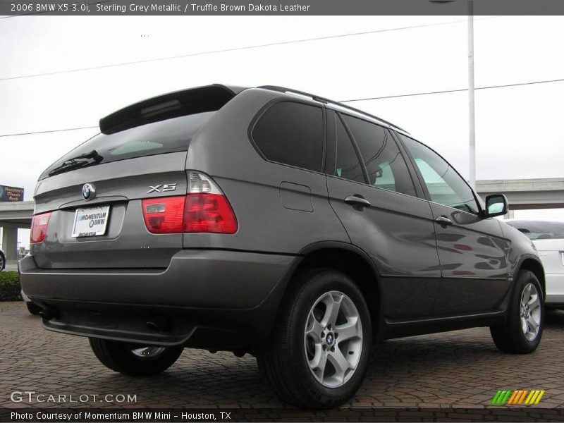 Sterling Grey Metallic / Truffle Brown Dakota Leather 2006 BMW X5 3.0i