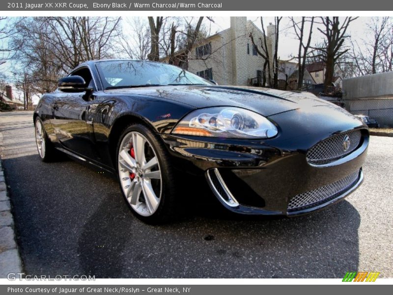 Ebony Black / Warm Charcoal/Warm Charcoal 2011 Jaguar XK XKR Coupe