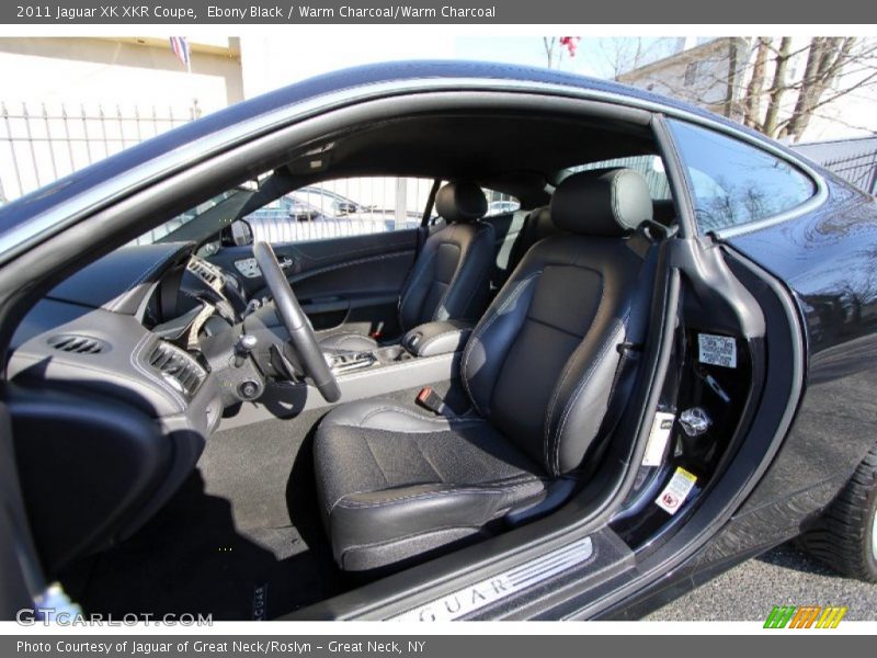 Ebony Black / Warm Charcoal/Warm Charcoal 2011 Jaguar XK XKR Coupe