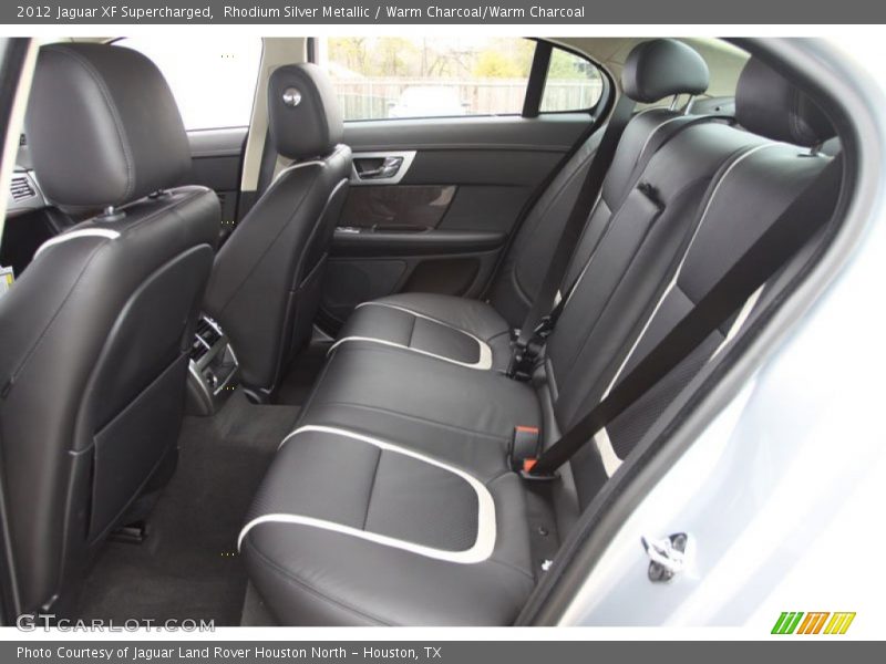 Rhodium Silver Metallic / Warm Charcoal/Warm Charcoal 2012 Jaguar XF Supercharged