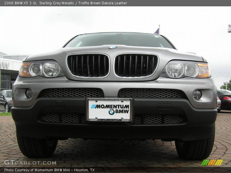 Sterling Grey Metallic / Truffle Brown Dakota Leather 2006 BMW X5 3.0i