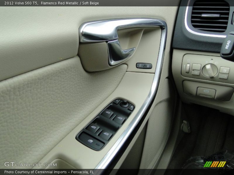 Flamenco Red Metallic / Soft Beige 2012 Volvo S60 T5