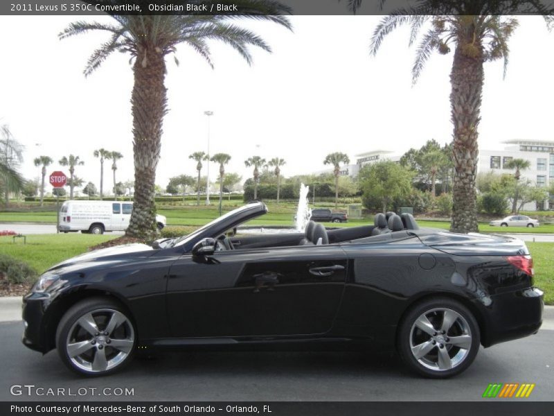  2011 IS 350C Convertible Obsidian Black