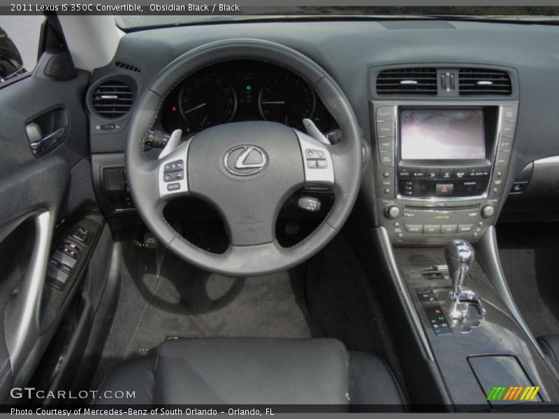 Dashboard of 2011 IS 350C Convertible