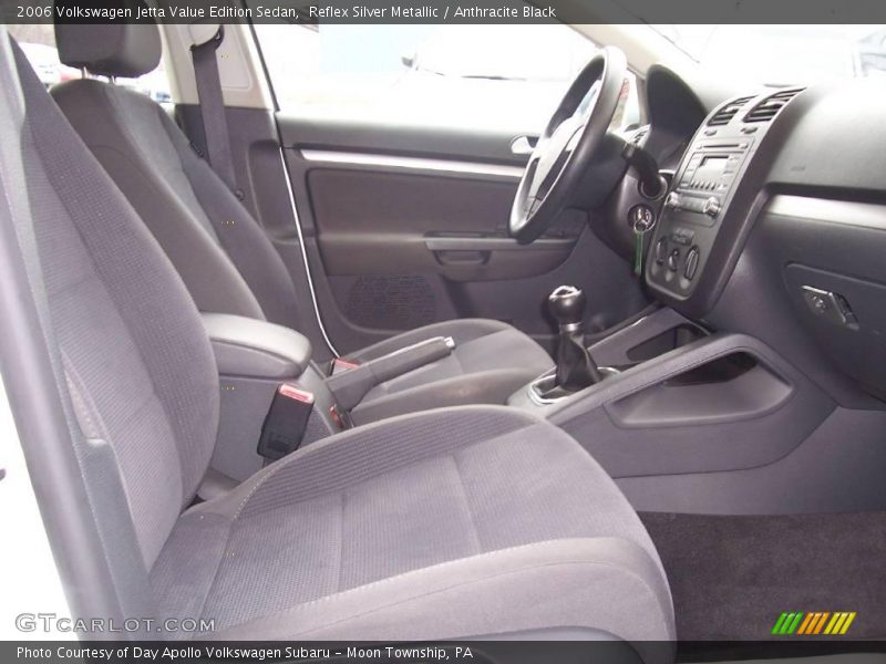 Reflex Silver Metallic / Anthracite Black 2006 Volkswagen Jetta Value Edition Sedan