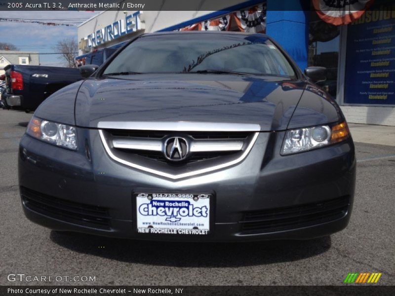 Anthracite Metallic / Ebony 2005 Acura TL 3.2