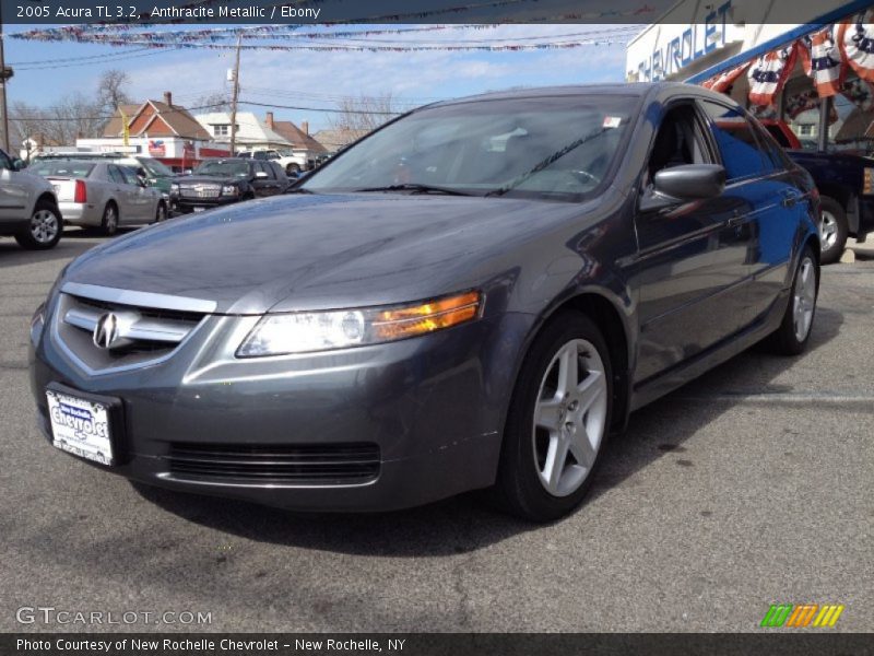 Anthracite Metallic / Ebony 2005 Acura TL 3.2