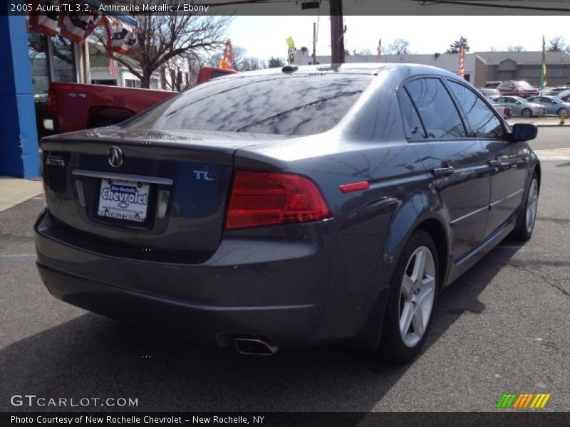 Anthracite Metallic / Ebony 2005 Acura TL 3.2