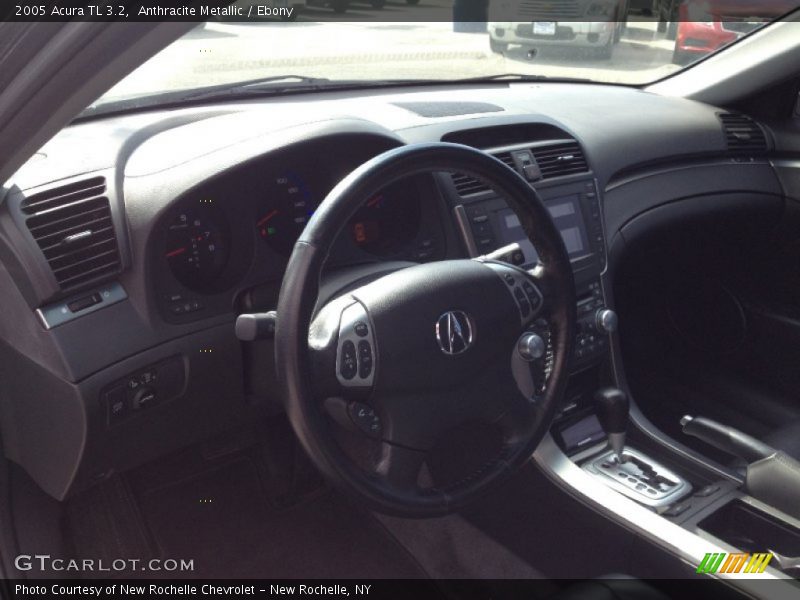 Anthracite Metallic / Ebony 2005 Acura TL 3.2