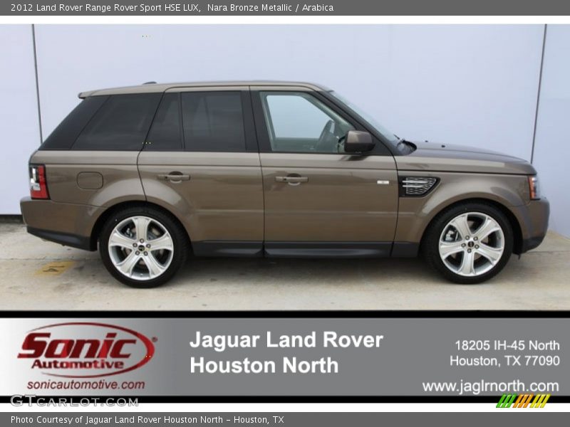 Nara Bronze Metallic / Arabica 2012 Land Rover Range Rover Sport HSE LUX