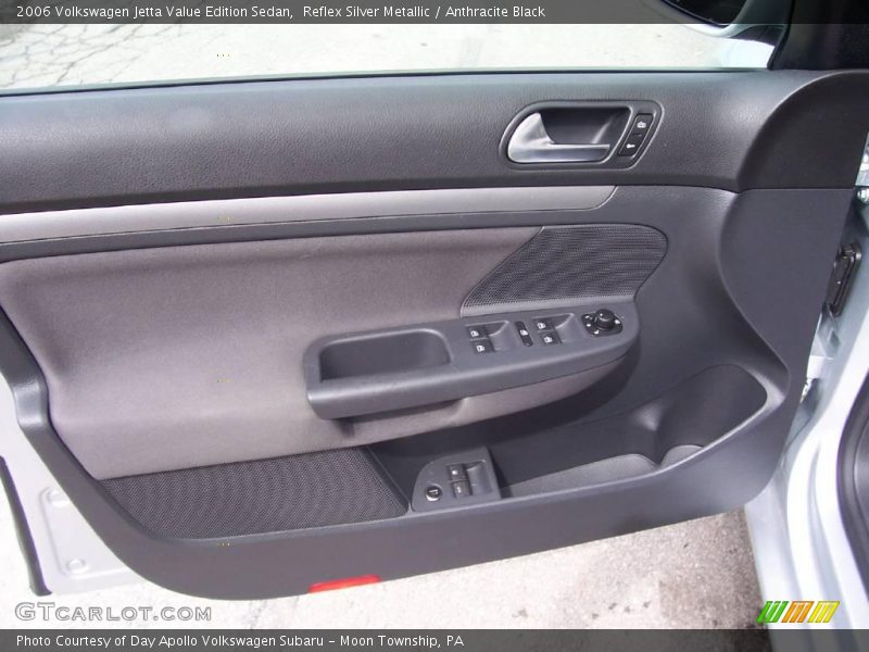 Reflex Silver Metallic / Anthracite Black 2006 Volkswagen Jetta Value Edition Sedan