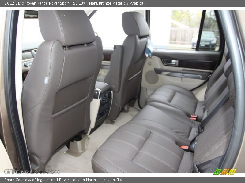Rear Seat of 2012 Range Rover Sport HSE LUX