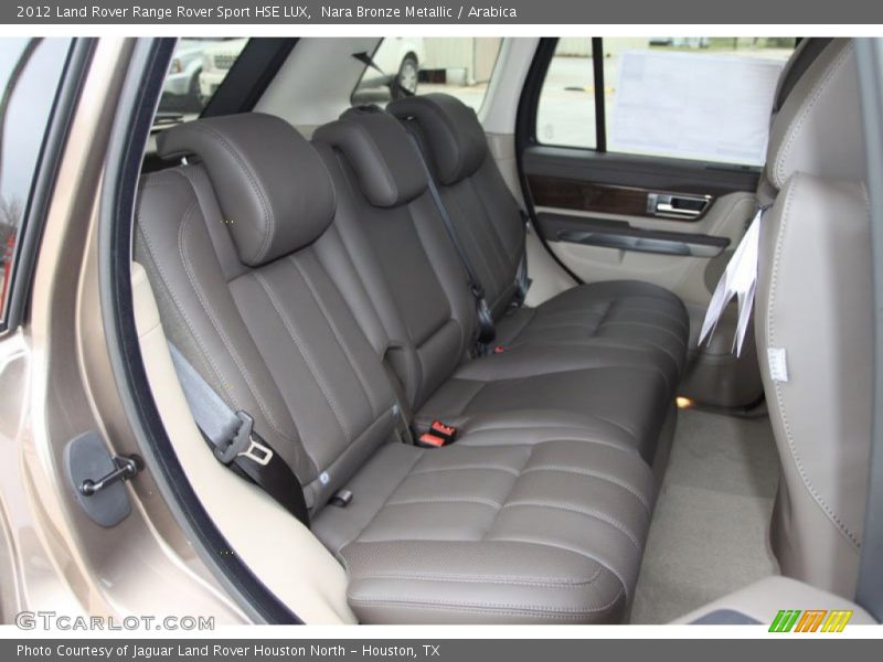 Rear Seat of 2012 Range Rover Sport HSE LUX