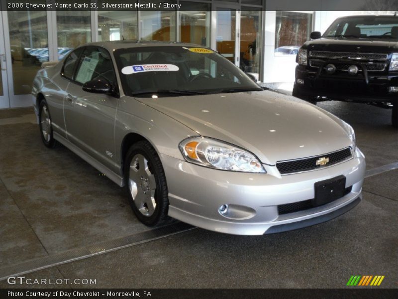 Silverstone Metallic / Ebony 2006 Chevrolet Monte Carlo SS