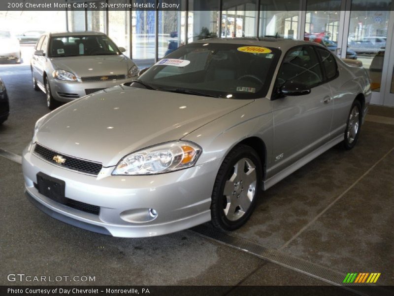 Silverstone Metallic / Ebony 2006 Chevrolet Monte Carlo SS