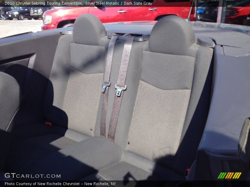 Silver Steel Metallic / Dark Slate Gray 2010 Chrysler Sebring Touring Convertible