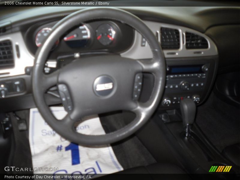 Silverstone Metallic / Ebony 2006 Chevrolet Monte Carlo SS