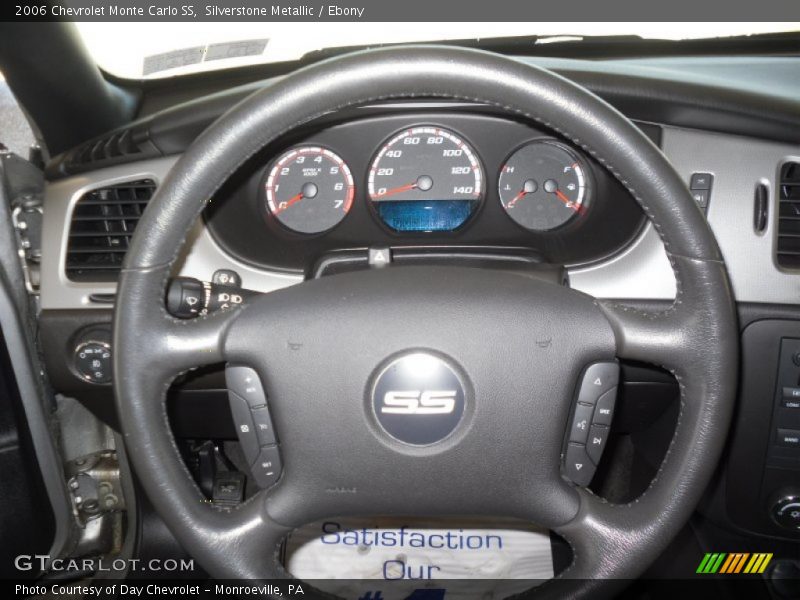 Silverstone Metallic / Ebony 2006 Chevrolet Monte Carlo SS