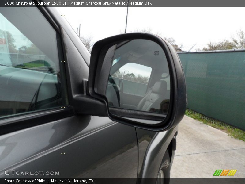 Medium Charcoal Gray Metallic / Medium Oak 2000 Chevrolet Suburban 1500 LT