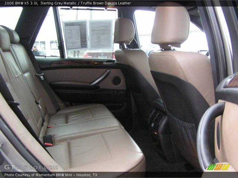 Sterling Grey Metallic / Truffle Brown Dakota Leather 2006 BMW X5 3.0i