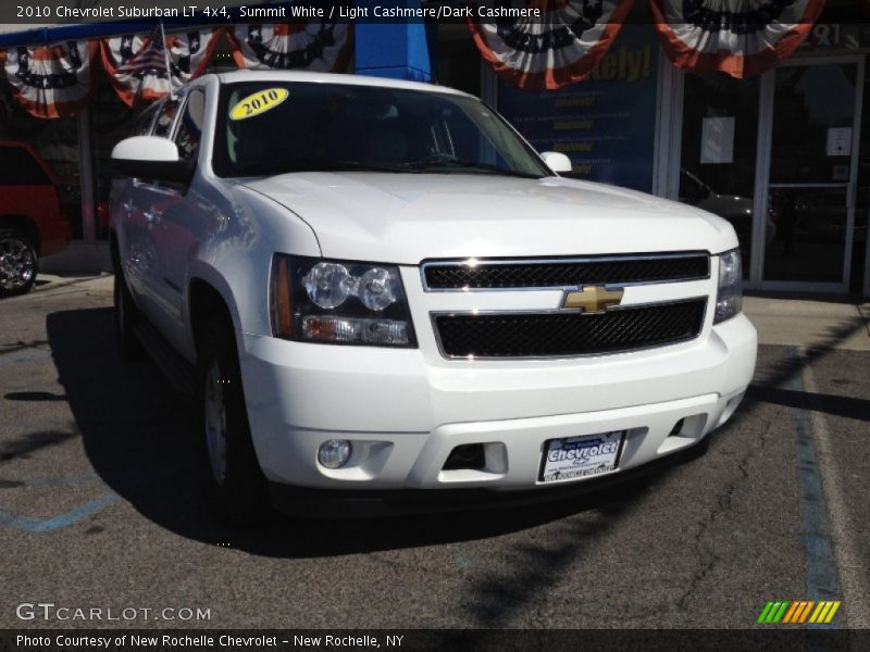 Summit White / Light Cashmere/Dark Cashmere 2010 Chevrolet Suburban LT 4x4