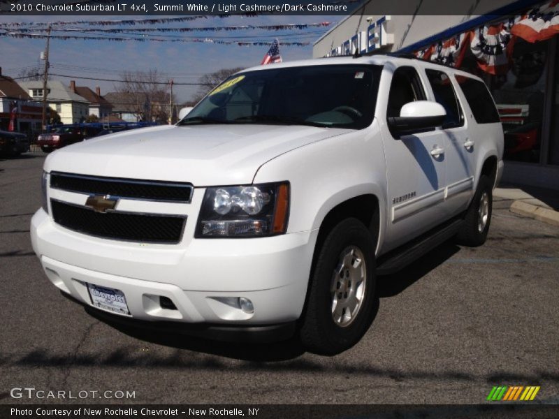 Summit White / Light Cashmere/Dark Cashmere 2010 Chevrolet Suburban LT 4x4