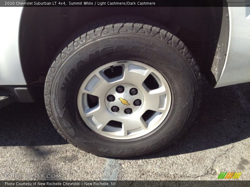 Summit White / Light Cashmere/Dark Cashmere 2010 Chevrolet Suburban LT 4x4