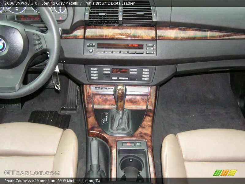 Sterling Grey Metallic / Truffle Brown Dakota Leather 2006 BMW X5 3.0i