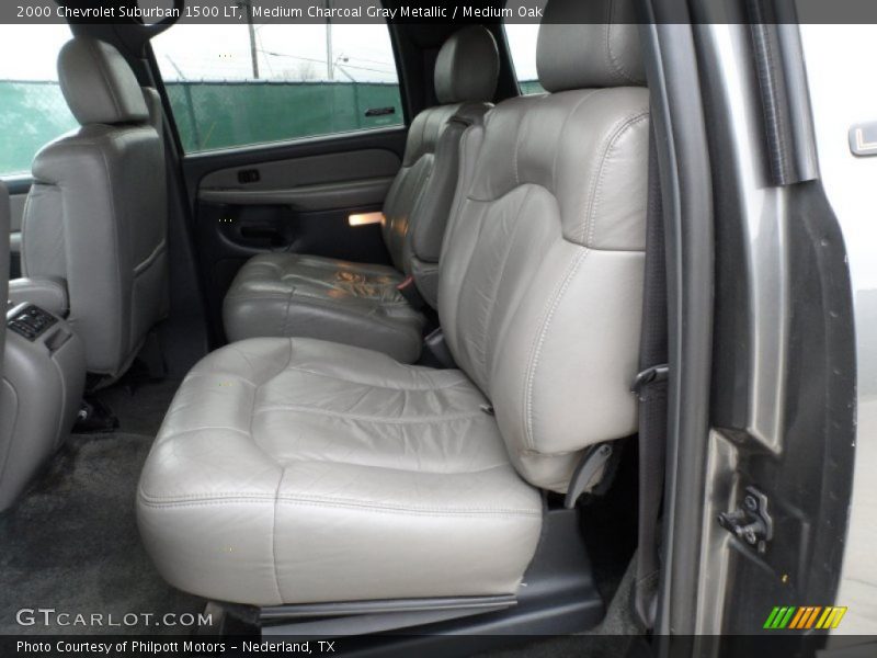 Medium Charcoal Gray Metallic / Medium Oak 2000 Chevrolet Suburban 1500 LT