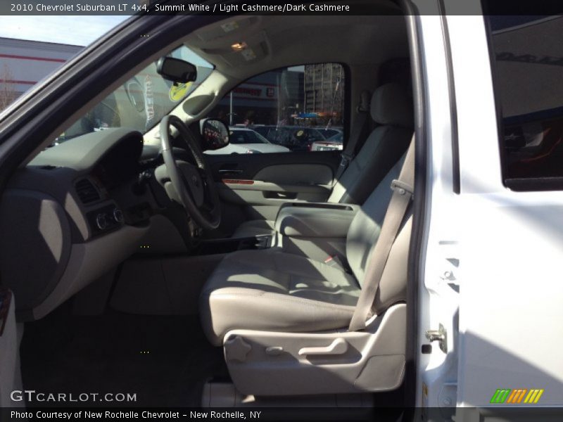 Summit White / Light Cashmere/Dark Cashmere 2010 Chevrolet Suburban LT 4x4