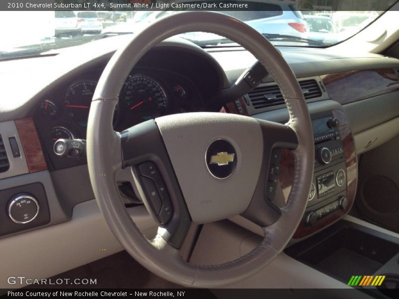Summit White / Light Cashmere/Dark Cashmere 2010 Chevrolet Suburban LT 4x4