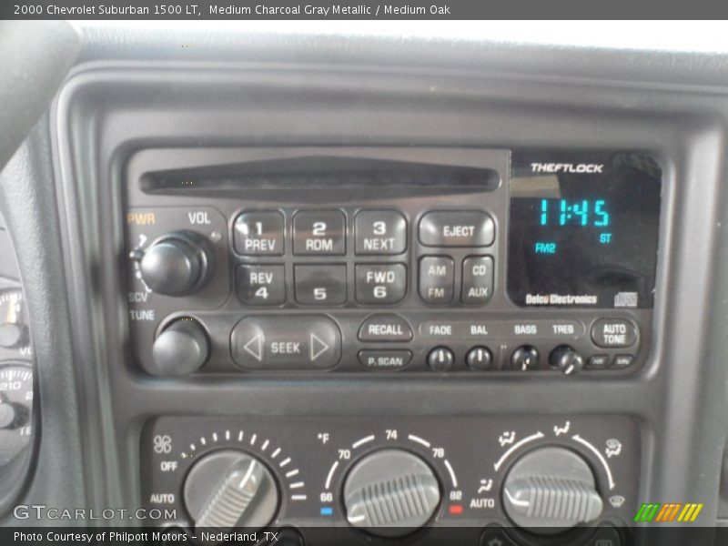 Medium Charcoal Gray Metallic / Medium Oak 2000 Chevrolet Suburban 1500 LT