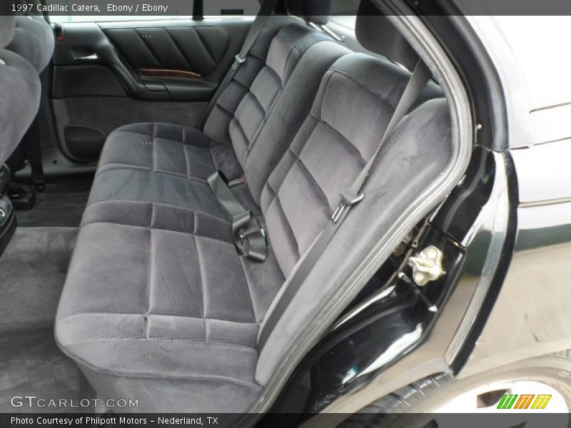 Rear Seat of 1997 Catera 