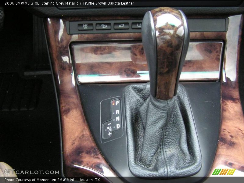 Sterling Grey Metallic / Truffle Brown Dakota Leather 2006 BMW X5 3.0i