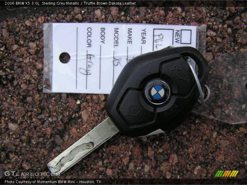 Sterling Grey Metallic / Truffle Brown Dakota Leather 2006 BMW X5 3.0i