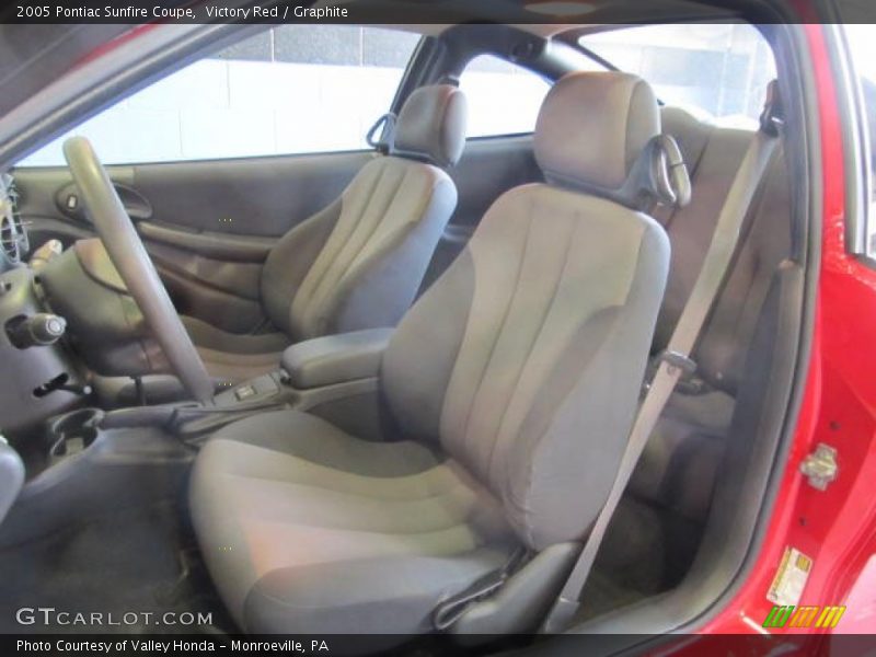 Victory Red / Graphite 2005 Pontiac Sunfire Coupe
