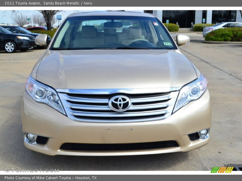 Sandy Beach Metallic / Ivory 2011 Toyota Avalon
