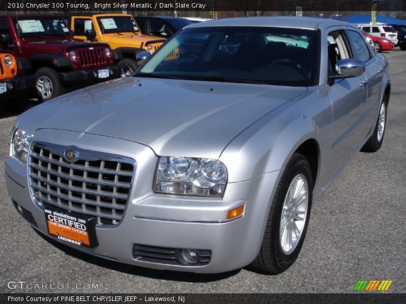 Bright Silver Metallic / Dark Slate Gray 2010 Chrysler 300 Touring