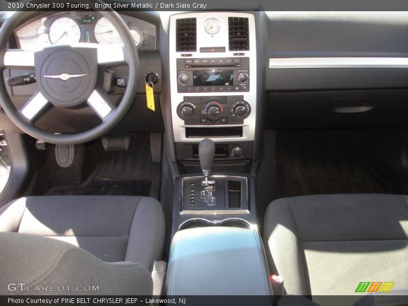 Bright Silver Metallic / Dark Slate Gray 2010 Chrysler 300 Touring