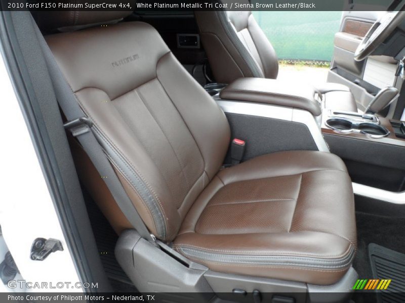  2010 F150 Platinum SuperCrew 4x4 Sienna Brown Leather/Black Interior