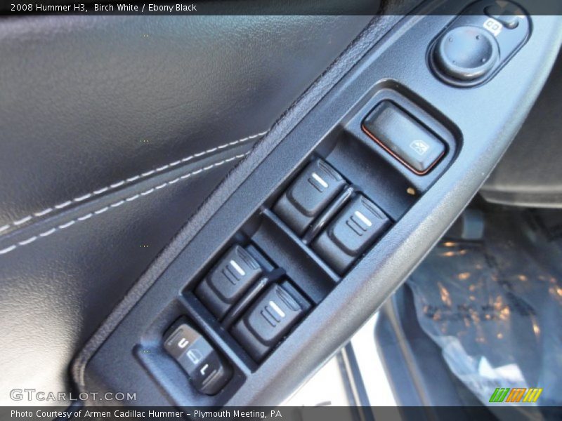 Birch White / Ebony Black 2008 Hummer H3