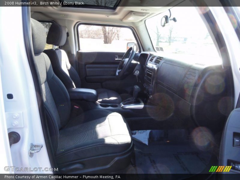Birch White / Ebony Black 2008 Hummer H3