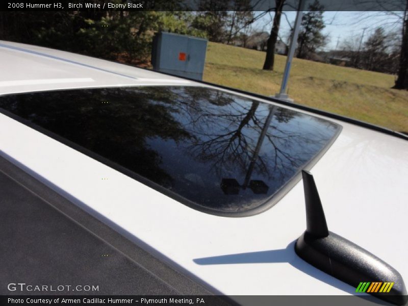 Birch White / Ebony Black 2008 Hummer H3