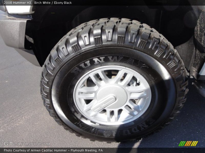 Birch White / Ebony Black 2008 Hummer H3