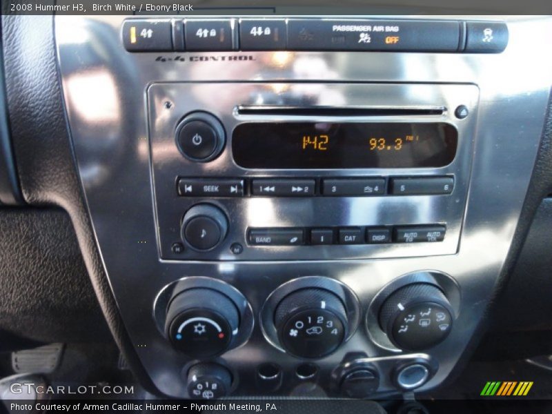 Birch White / Ebony Black 2008 Hummer H3