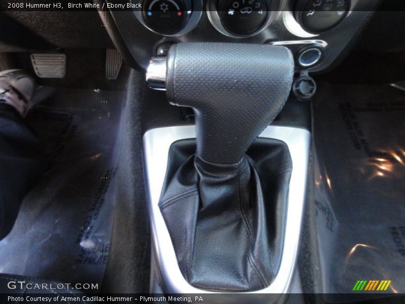 Birch White / Ebony Black 2008 Hummer H3