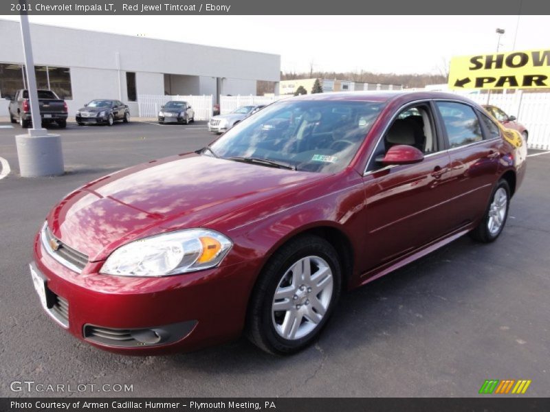 Red Jewel Tintcoat / Ebony 2011 Chevrolet Impala LT